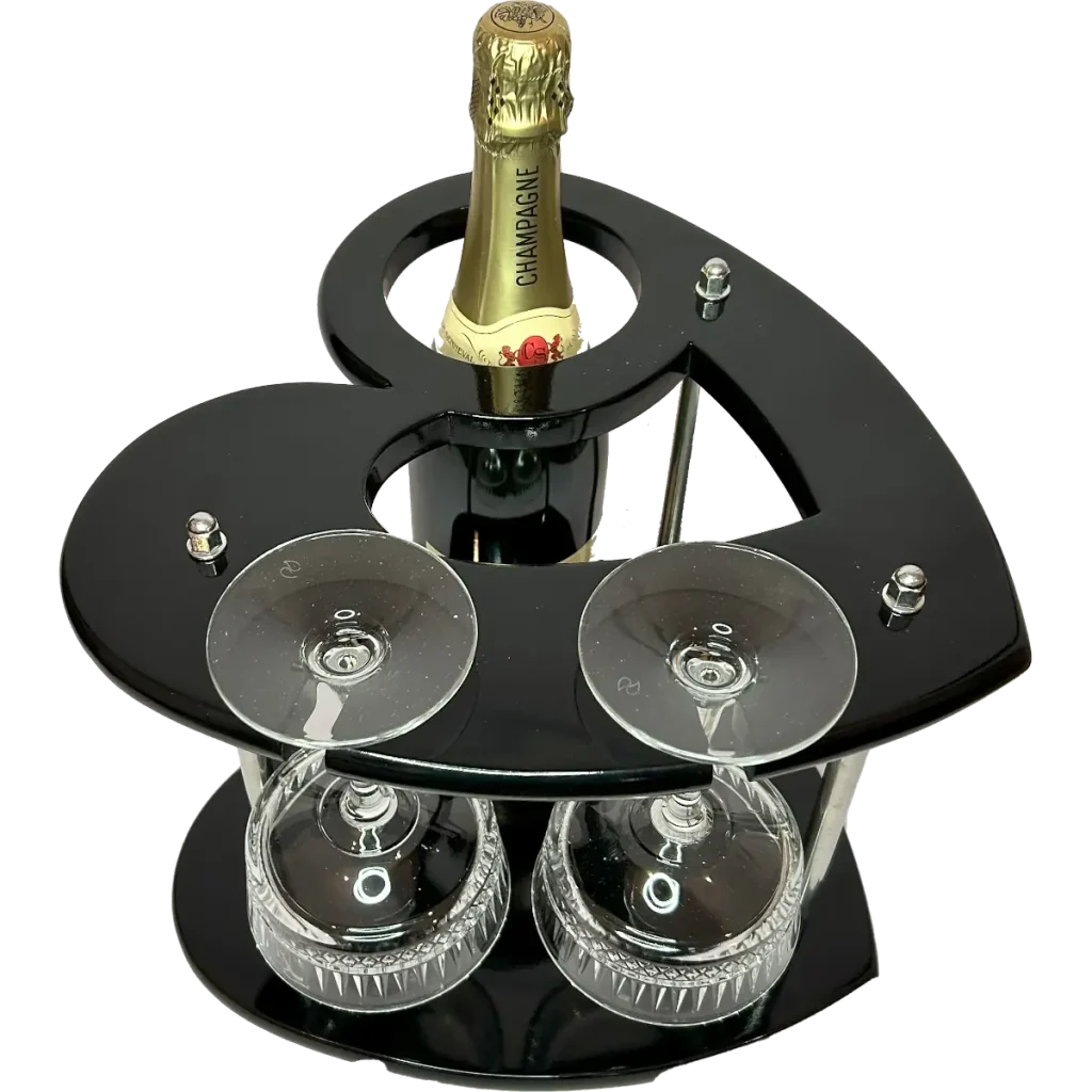 UNIQ.PK Wine Glasses and Bottle Stand